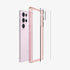 ACS05617 - Galaxy S23 Ultra Case Ultra Hybrid in crystal clear showing the back